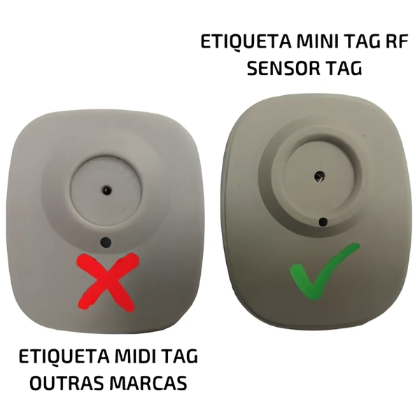 Etiqueta Rigida Antifurto para Lojas